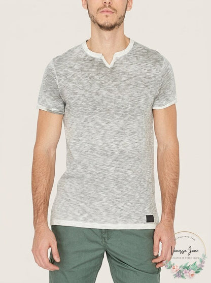 Buffalo David Bitton Mens Kali Space Dyed T-Shirt, XL