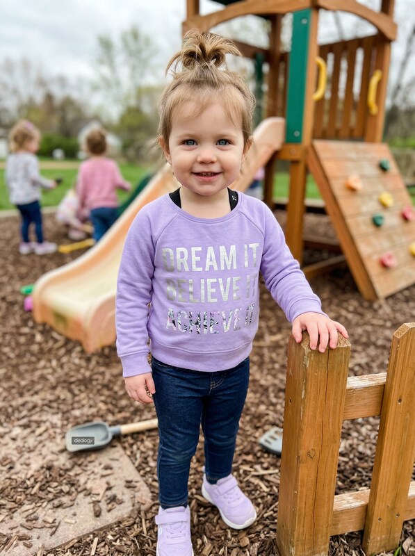 Ideology Toddler Girls Dream-Print Sweatshirt, Size 2T