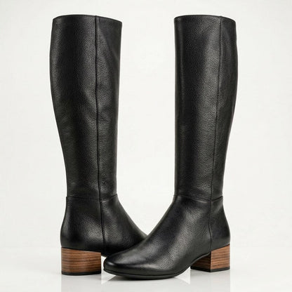 Gentle Souls by Kenneth Cole  Ella Square-Toe Block-Heel Boot,Size 5