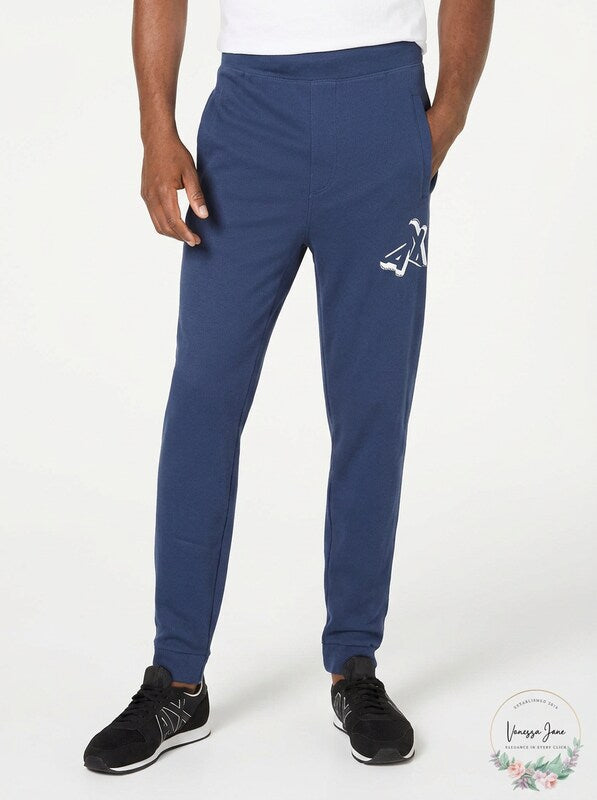 AX Armani Exchange Mens Fleece Logo Joggers, Size XL