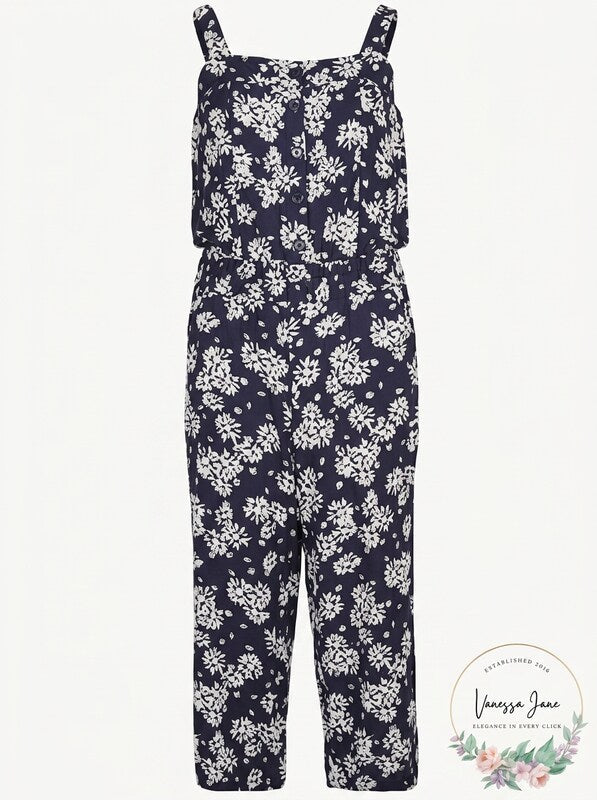 Epic Threads Big Girls 2-Pc. Floral-Print Tank Top &amp; Pants Set, Size Large