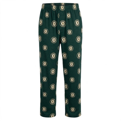 MLB Boys Team Print Sleepwear Pant Oakland Athletics,Large/7