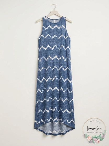 Roudelain A1134 Flint Stone Printed Maxi Loungewear Nightgown Size Medium