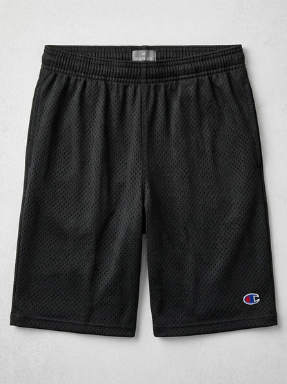 Champion Heritage Mesh Shorts Boys-2T/Black