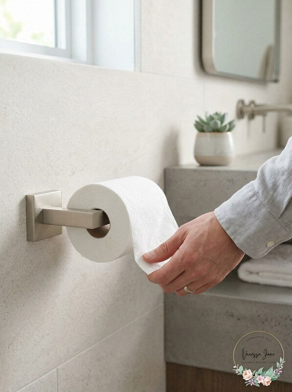 Deltana 55D2001 55D Series 7 Inch Tissue Holder Brushed Nickel