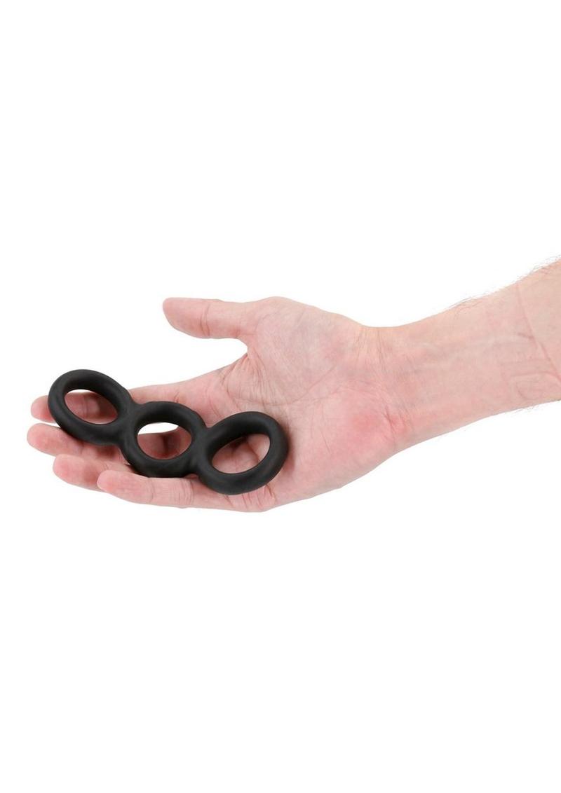 Renegade Threefold Super Stretchable Silicone Cock Ring