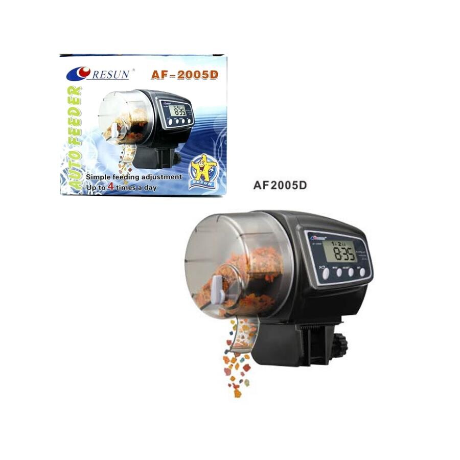 Resun AF2005D Digital Automatic Fish Feeder with LCD Display