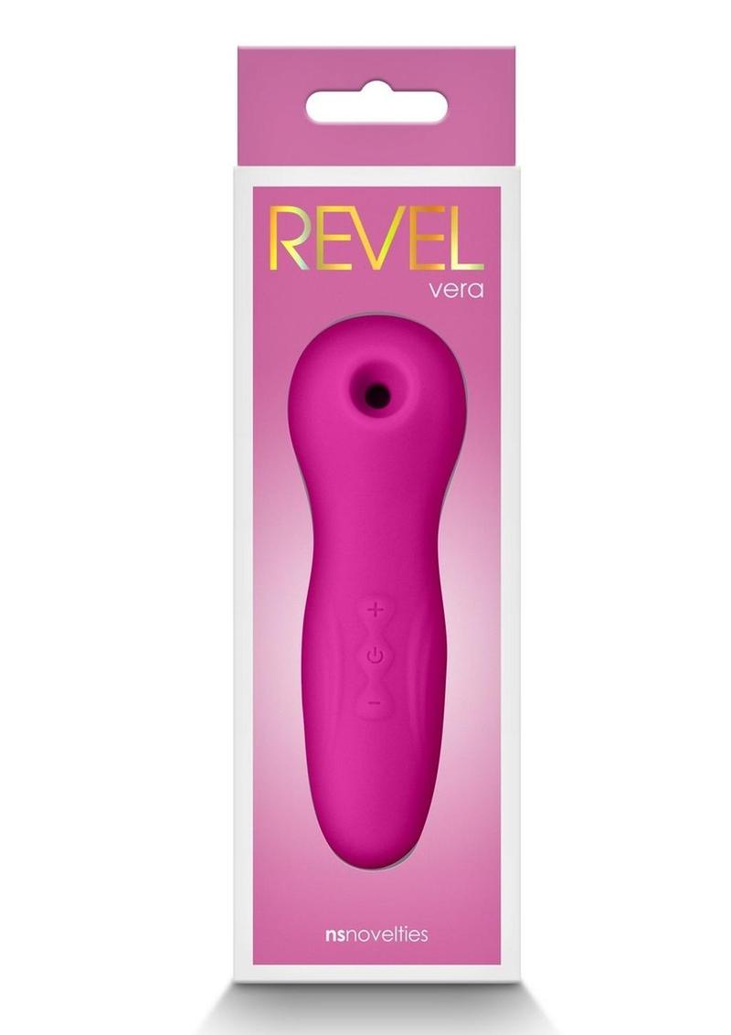 Revel Vera Rechargeable Silicone Clitoral Stimulator Air Pulse