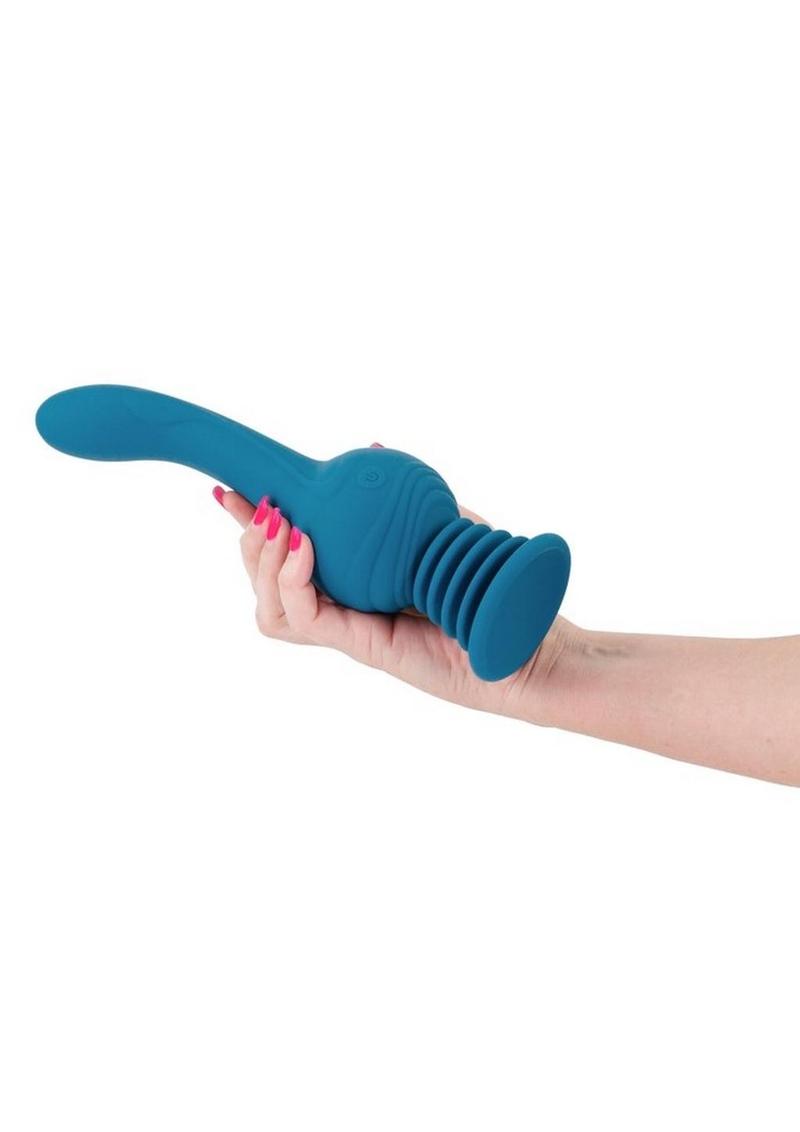 Revolution Earthquake Rechargeable Silicone Vibrator with Remote