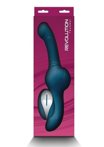 Revolution Tsunami Rechargeable Silicone Vibrator with Remote