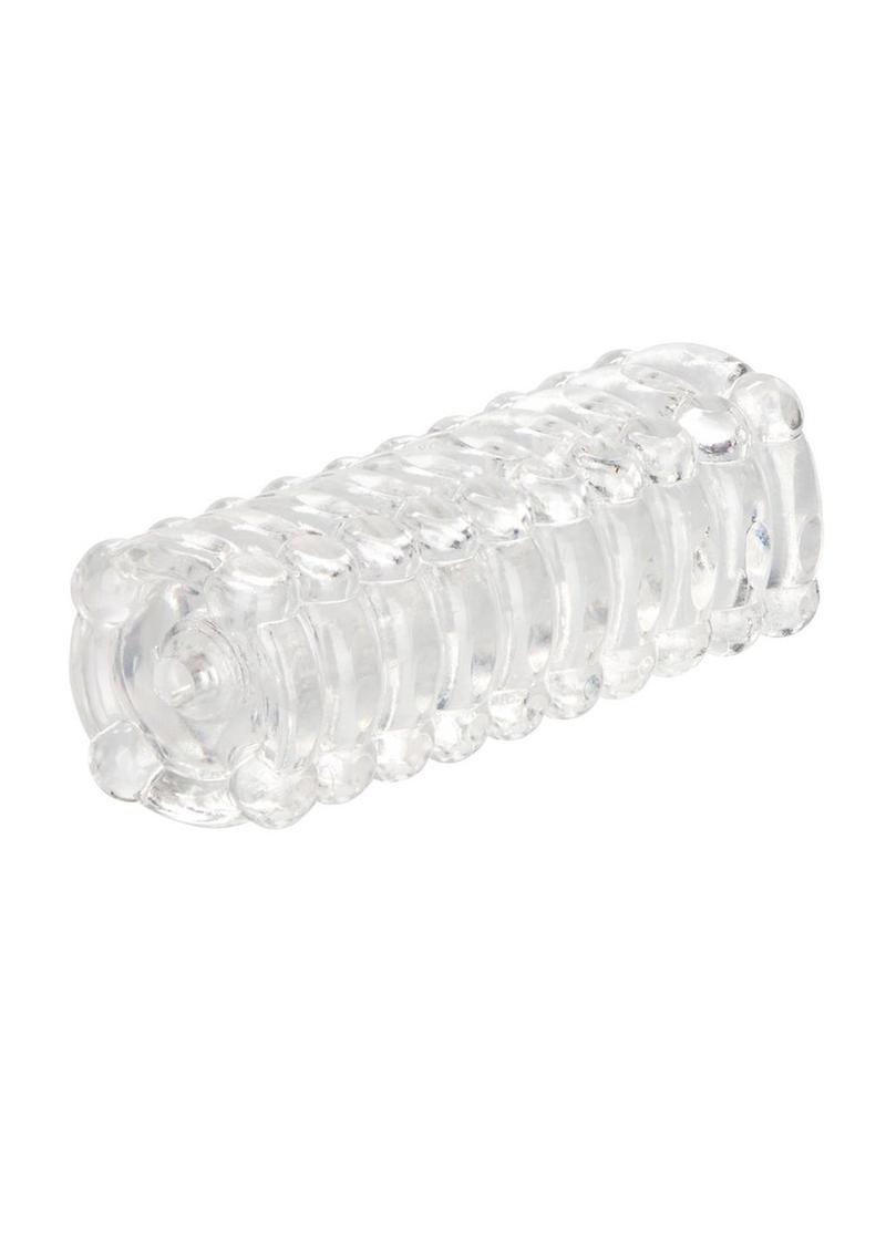 Ribbed Stroker Textured TPE Male Masturbator Sleeve
