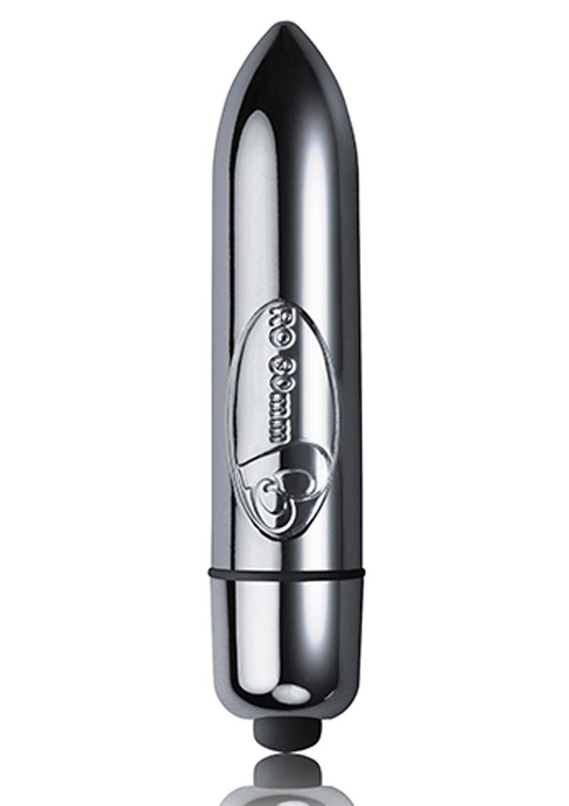 RO 80MM Single Speed Chrome Bullet Vibrator