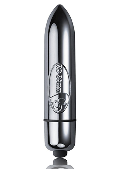 RO 80MM Single Speed Chrome Bullet Vibrator