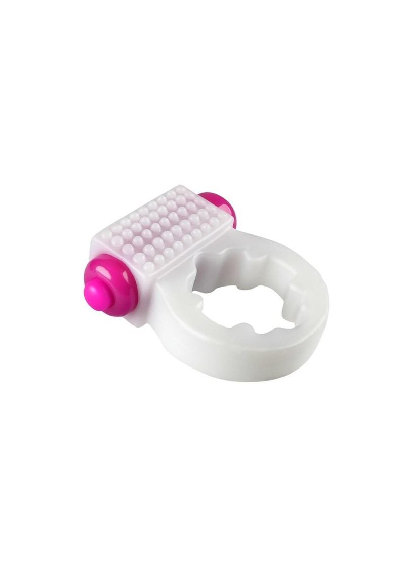 Rock Candy Sugar Grinder Vibrating Ring White with Soft-Touch Control