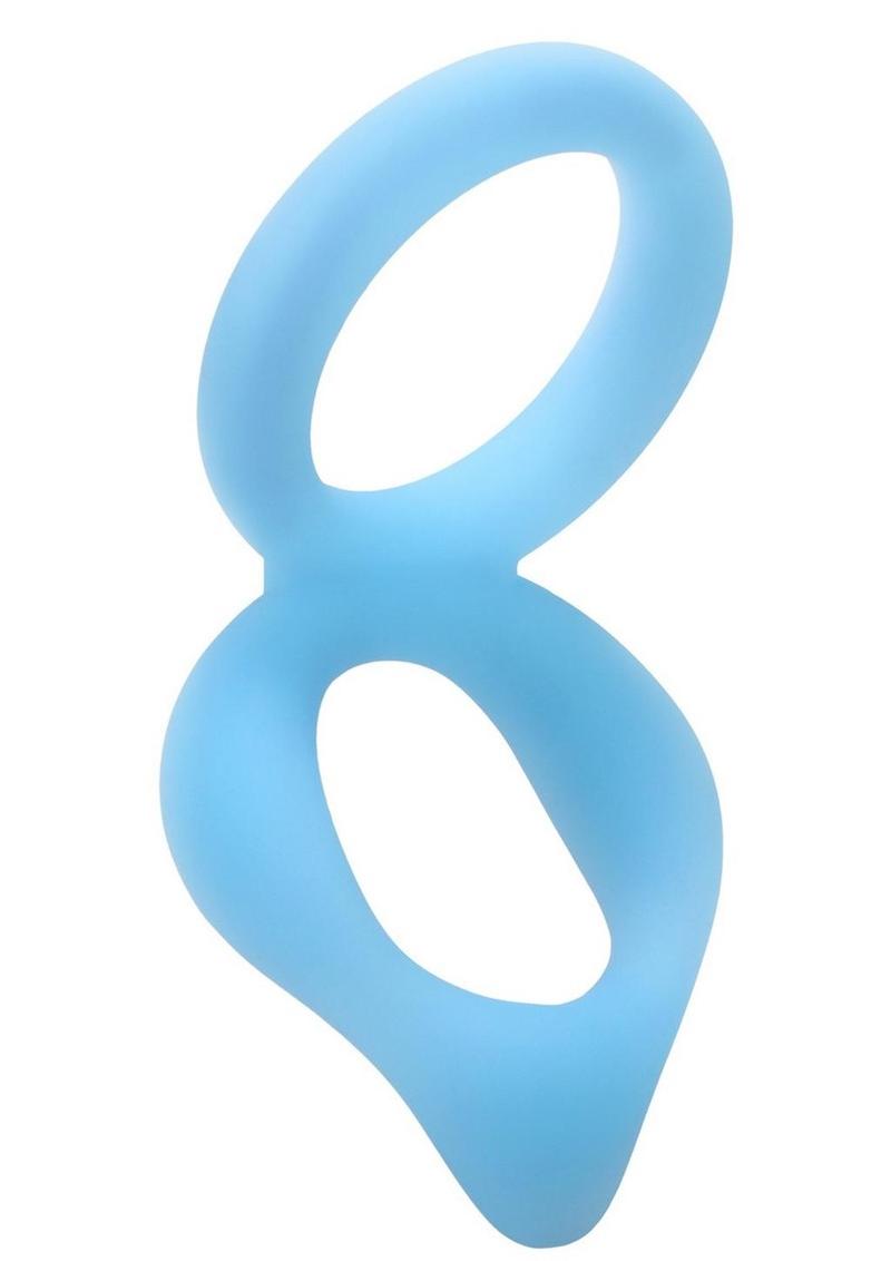 Doc Johnson Rock Solid Blue Glow The Dual Enhancer