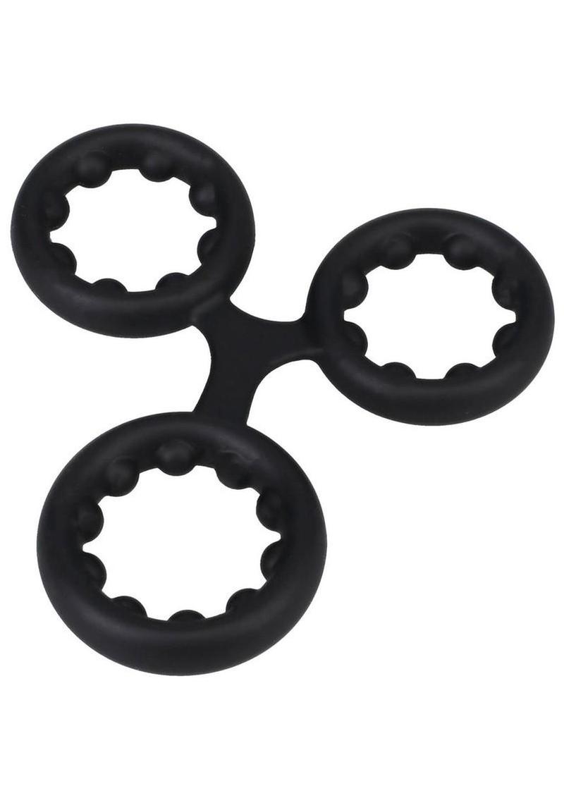 Doc Johnson Rock Solid Triple Stamina Ring