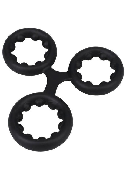 Doc Johnson Rock Solid Triple Stamina Ring