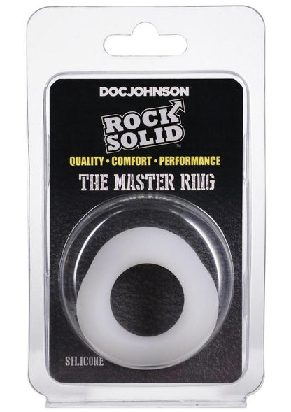 Doc Johnson Rock Solid The Master Premium Silicone Cock Ring
