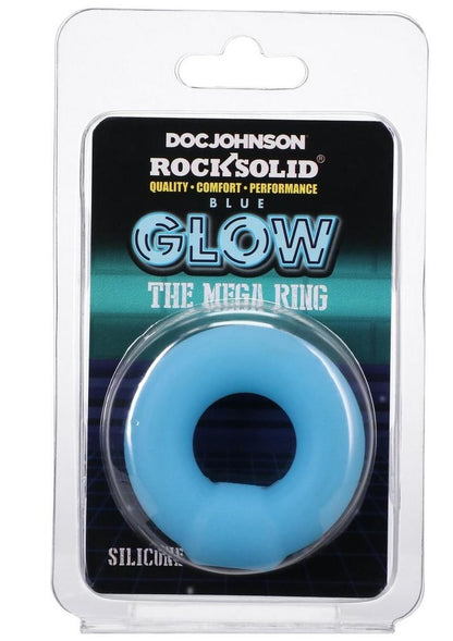 Doc Johnson Rock Solid Glow The Mega Ring Silicone