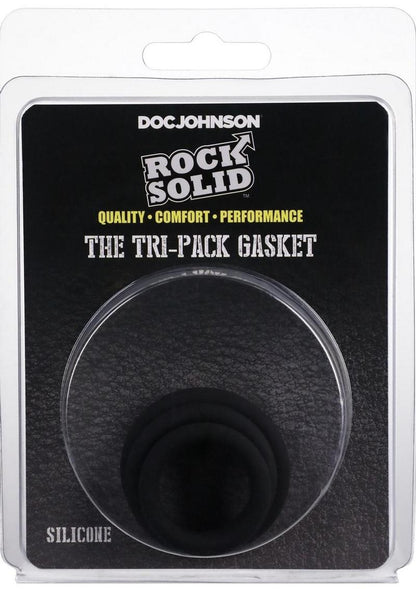 Doc Johnson Rock Solid Tri Pack Silicone Gasket
