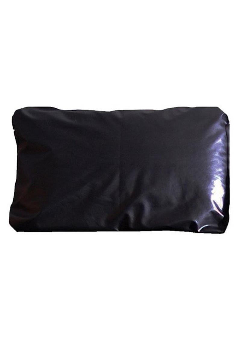 Rouge Black Pillow Case For Glossy Vinyl Design