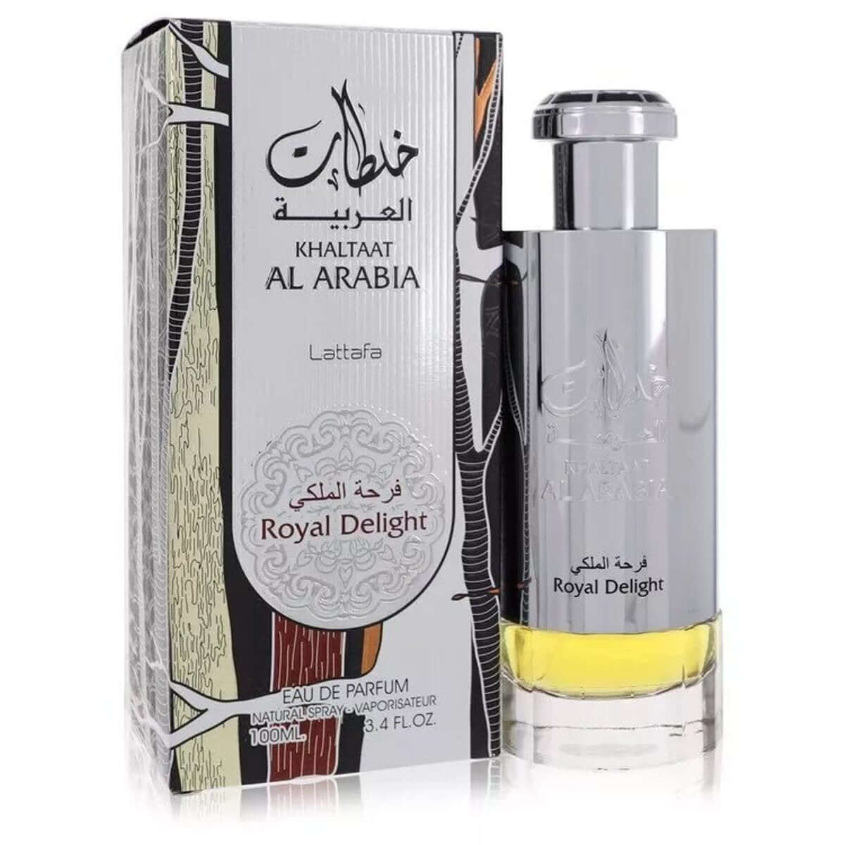 Lattafa Khaltaat Al Arabia Royal Delight Unisex Eau De Parfum Spray 3.4 oz
