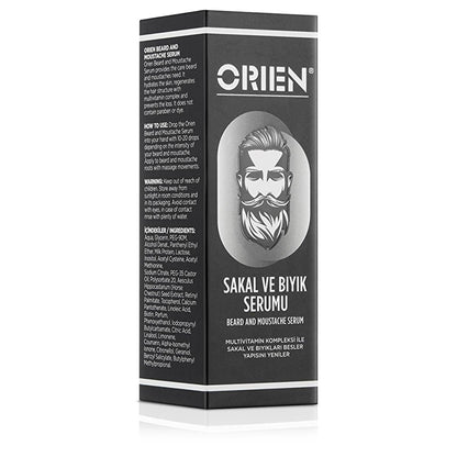 Orien Beard and Mustache Serum - Nourishing Formula for Men | 50 ml