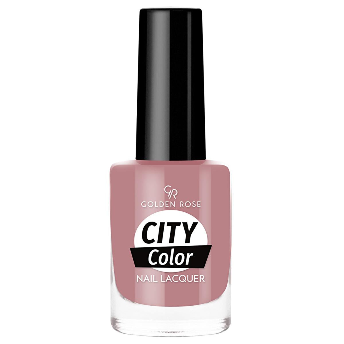 Golden Rose City Color Nail Lacquer - Long Lasting Nail Polish with Rich Color Options