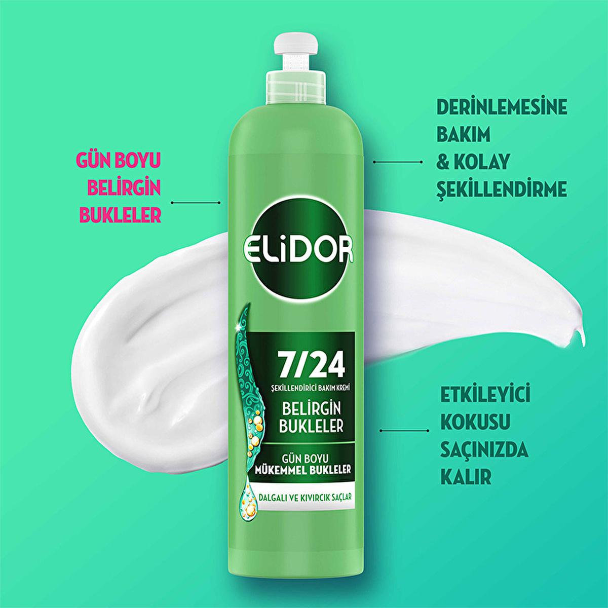 Elidor Defining Curl Styling Cream - Enhance Your Waves &amp; Curls | 240 ml