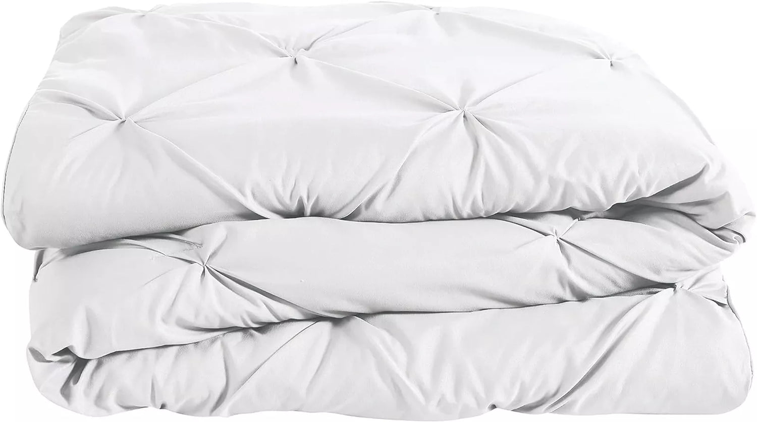 Vcny Home Carmen Pintuck 4 Piece Comforter Set, Queen Bedding