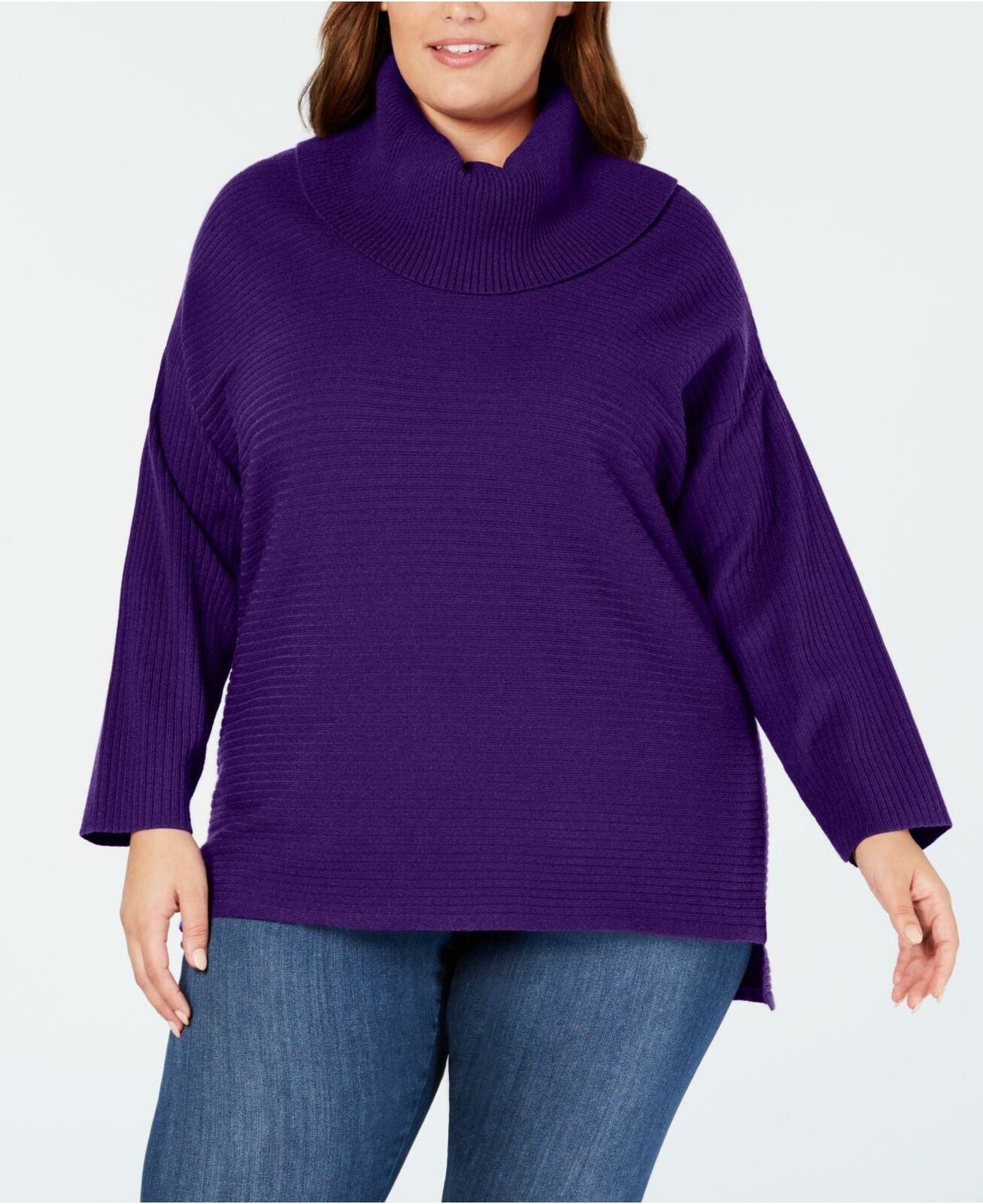 Style &amp; Co Plus Size Cowl-Neck Sweater