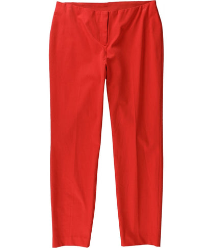 Alfani Womens Hollywood Casual Cropped Pants Red, Size  8