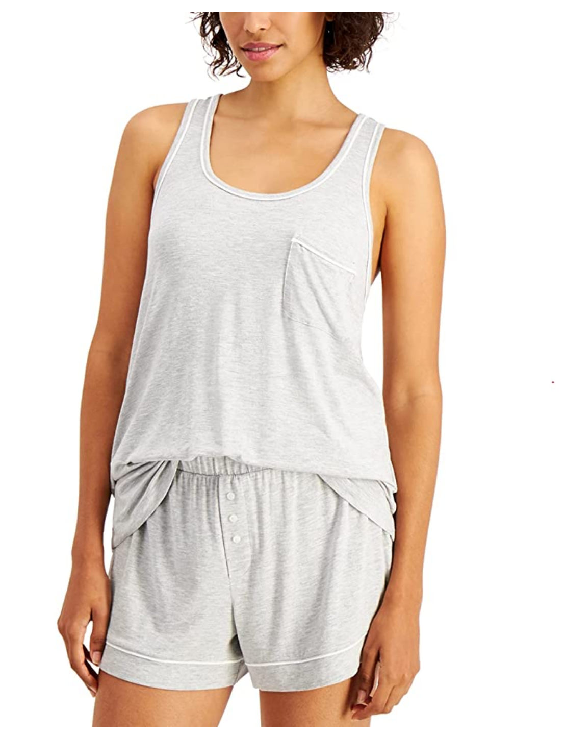 Alfani Womens Tank &amp; Shorts Pajama Set
