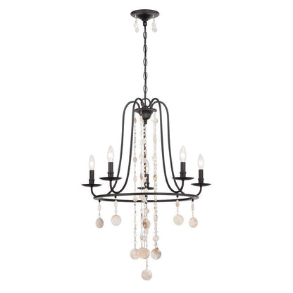 World Imports Matira 5-Light Oil Rubbed Bronze Chandelier