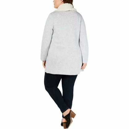 Style &amp; Co. Womens Drapey Pocket Sweatercoat
