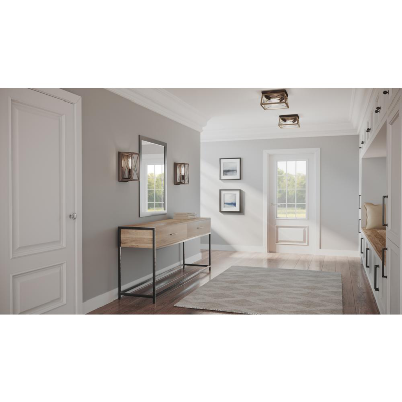 Progress Lighting Briarwood Collection Two-light Flush Mount