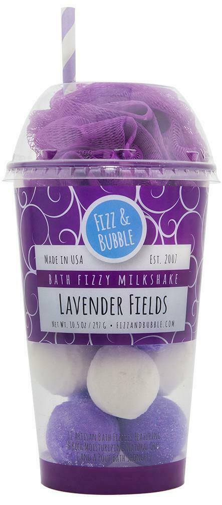 Fizz &amp; Bubble Fields Bath Fizzy Milkshake Bomb Lot of 3
