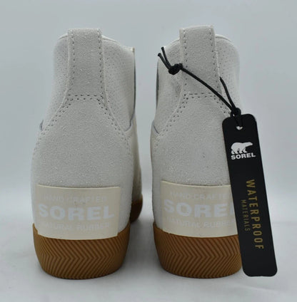 SOREL Out N About Pull-on Wedge Womens Shoes Sea Salt/Gum 2 : 8.5