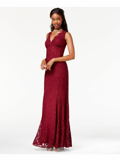 Morgan &amp; Company Womens Sleeveless Full-Length Formal Dress, Size 7/8