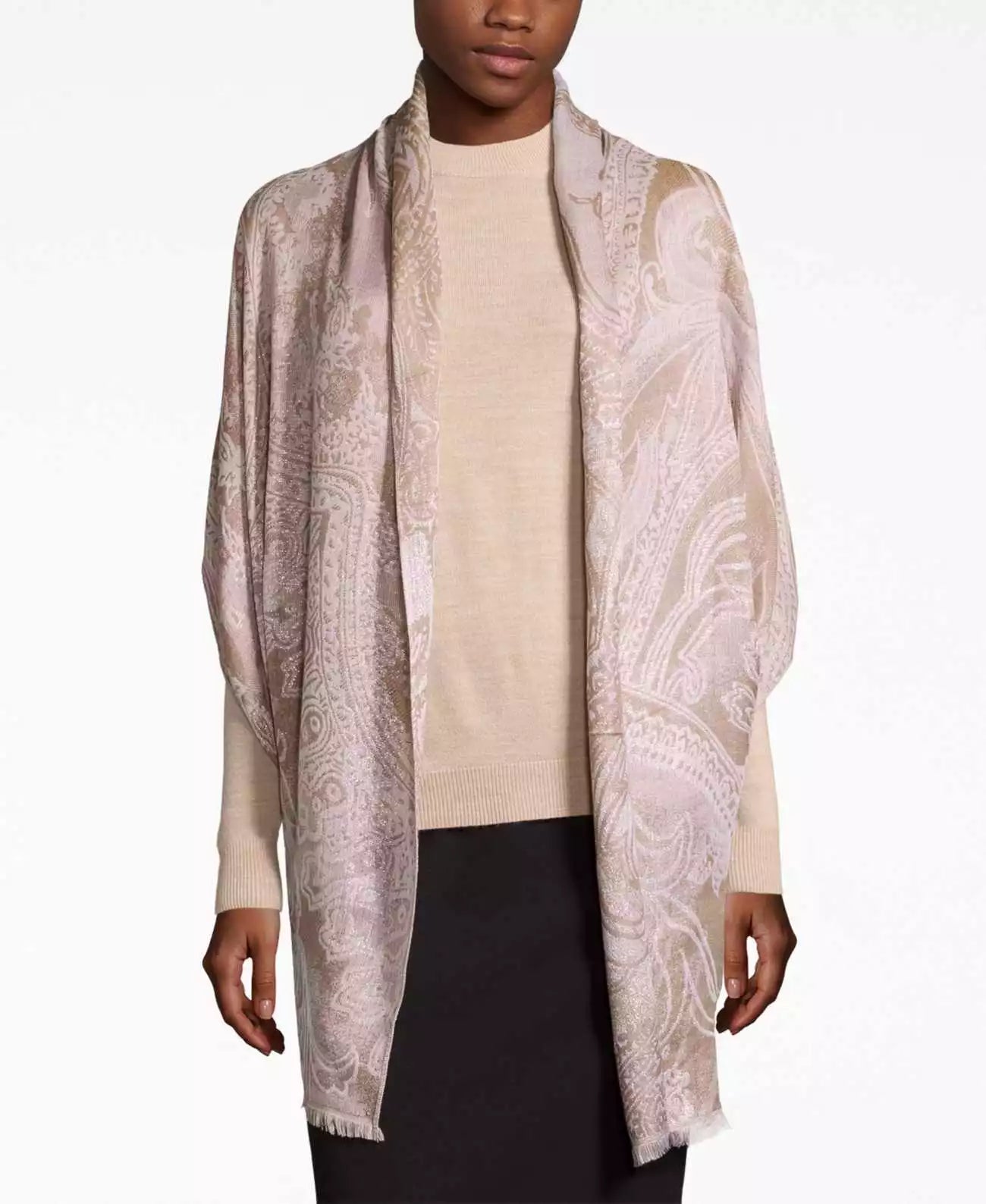 International Concepts Tranquil Scale Jacquard Wrap &amp; Scarf