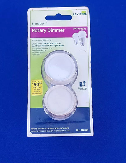 Leviton RNL06-10Z Trimatron Universal Rotary Dimmer