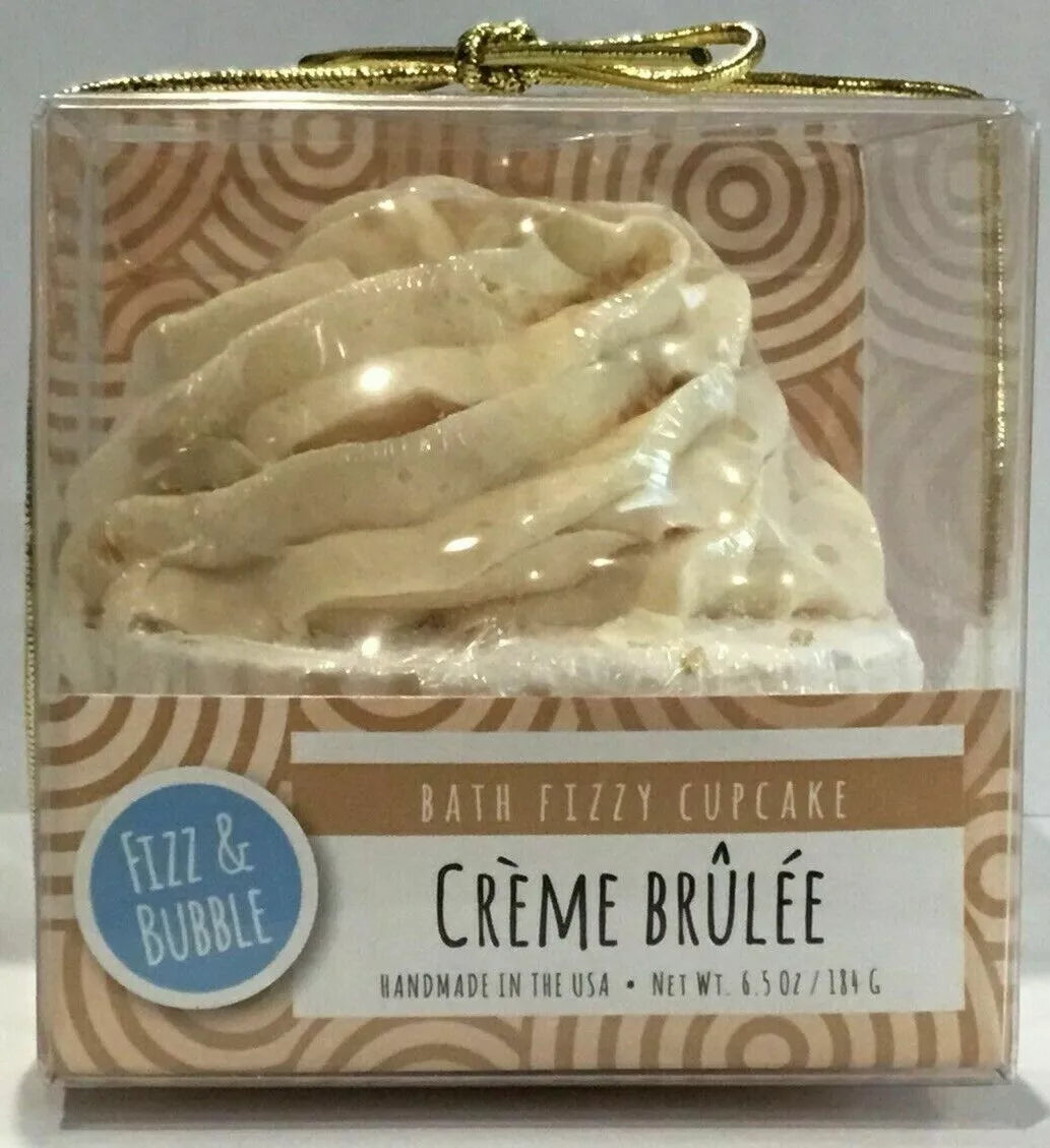 Fizz &amp; Bubble Creme Brulee Bath Bomb 6.5oz/184g New With Box