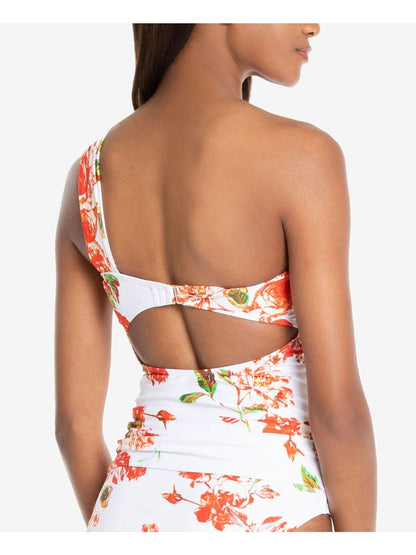 Rachel Rachel Roy Women One-Shoulder Floral-Print Tankini Top, Size XS
