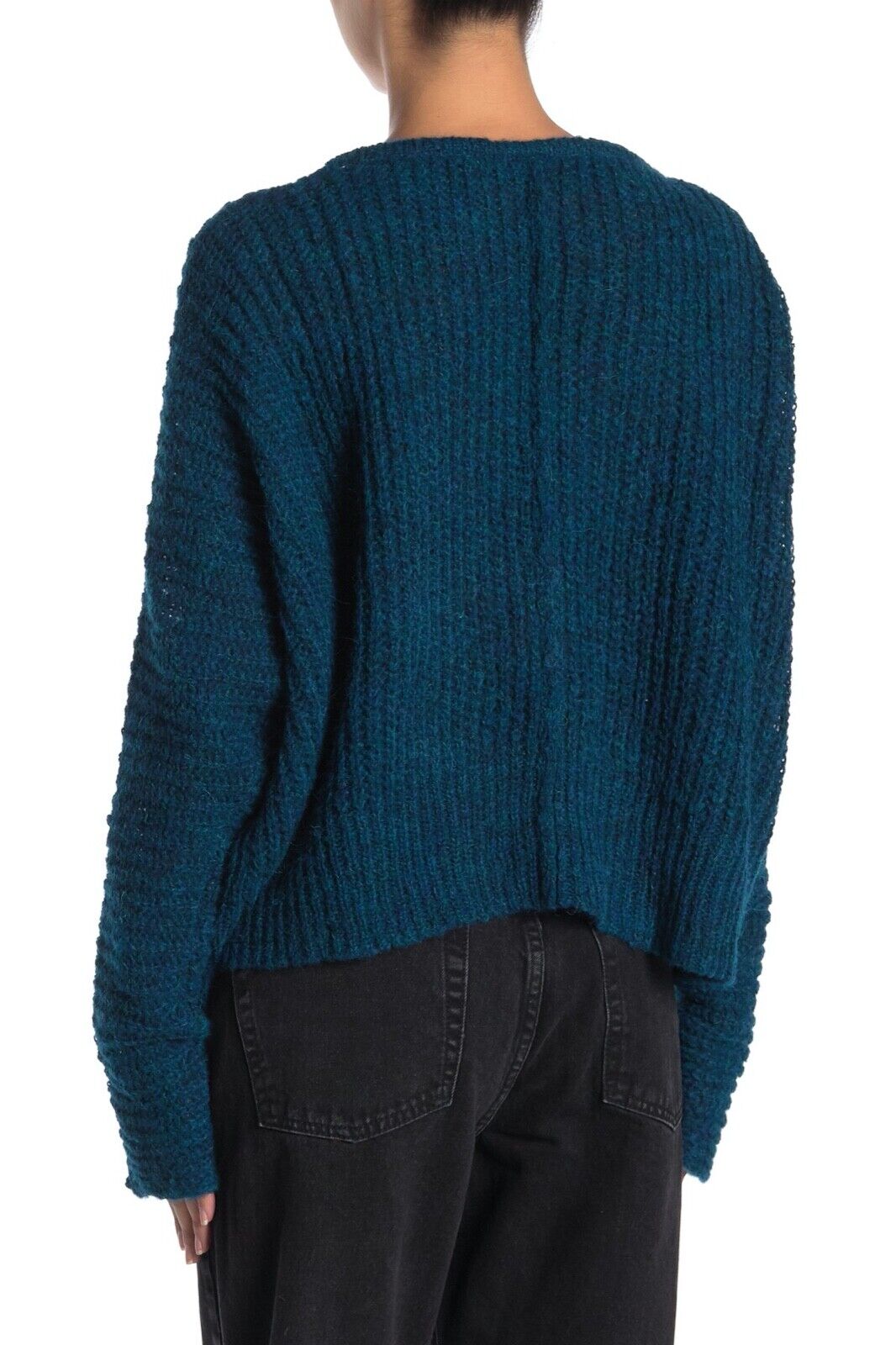Free People Moonbeam V-Neck Alpaca Sweater, Size XS