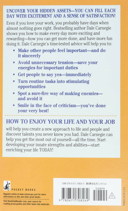 How To Enjoy Your Life And Your Job Mass Market Paperback
