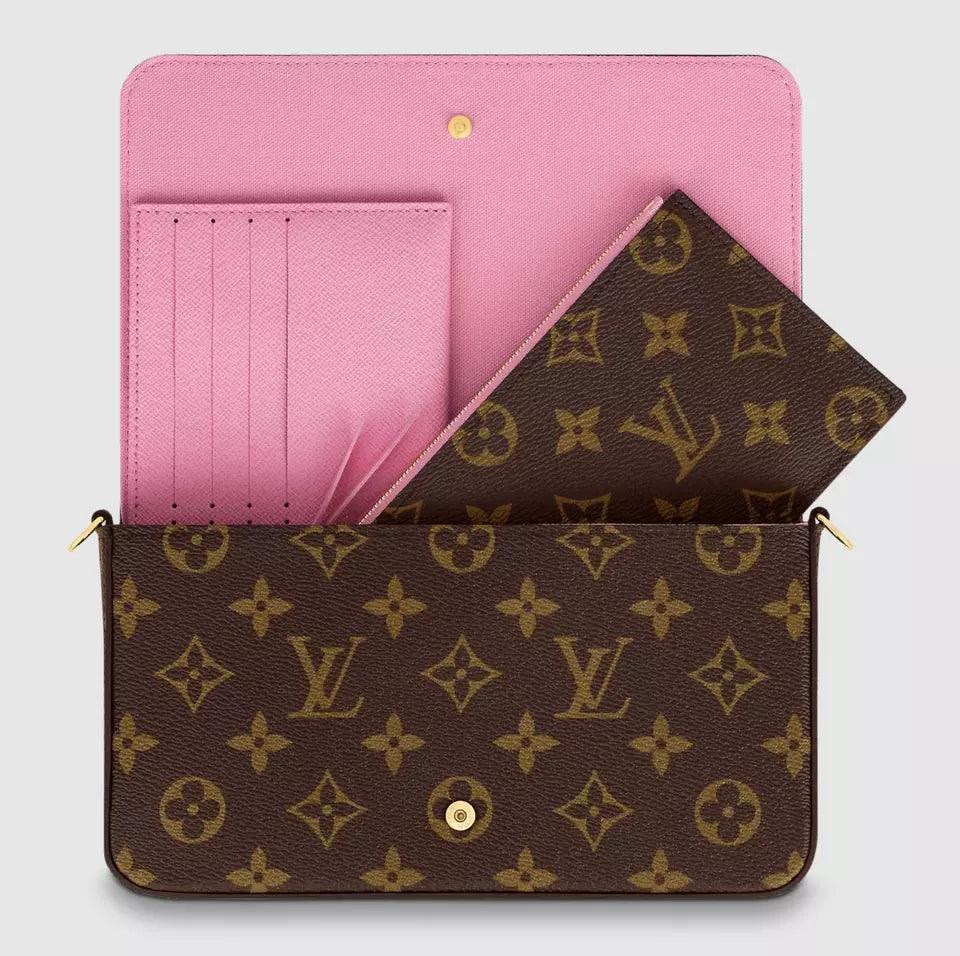 LOUIS VUITTON Monogram Canvas Felicie Pochette Vivienne 2022