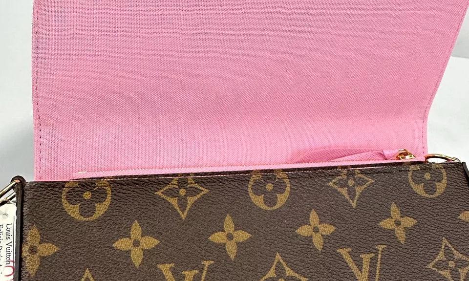 LOUIS VUITTON Monogram Canvas Felicie Pochette Vivienne 2022