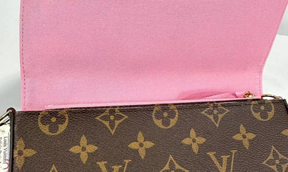 LOUIS VUITTON Monogram Canvas Felicie Pochette Vivienne 2022