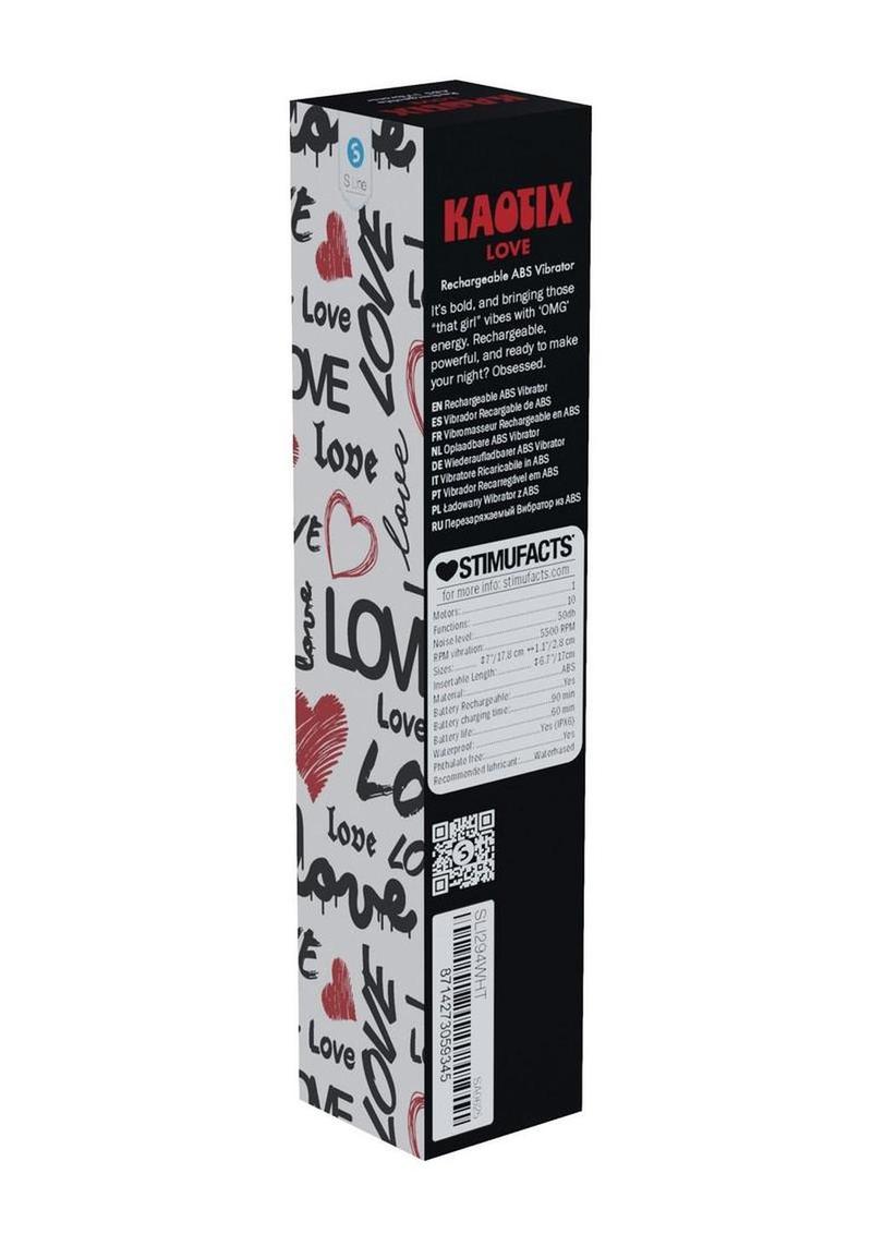 KAOTIX LOVE Rechargeable Vibrator