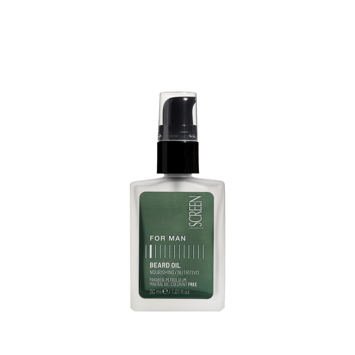 SCREEN For Man Beard Oil Softening &amp; Nourishing Formula 30 ml